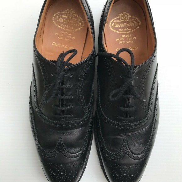 Church's Men's Chetwynd: Calf Leather Black Oxford